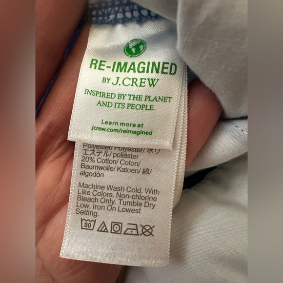 Like New-J.Crew Reimagined Cobalt Blue Shorts Size 8‎ - Picture 4 of 5